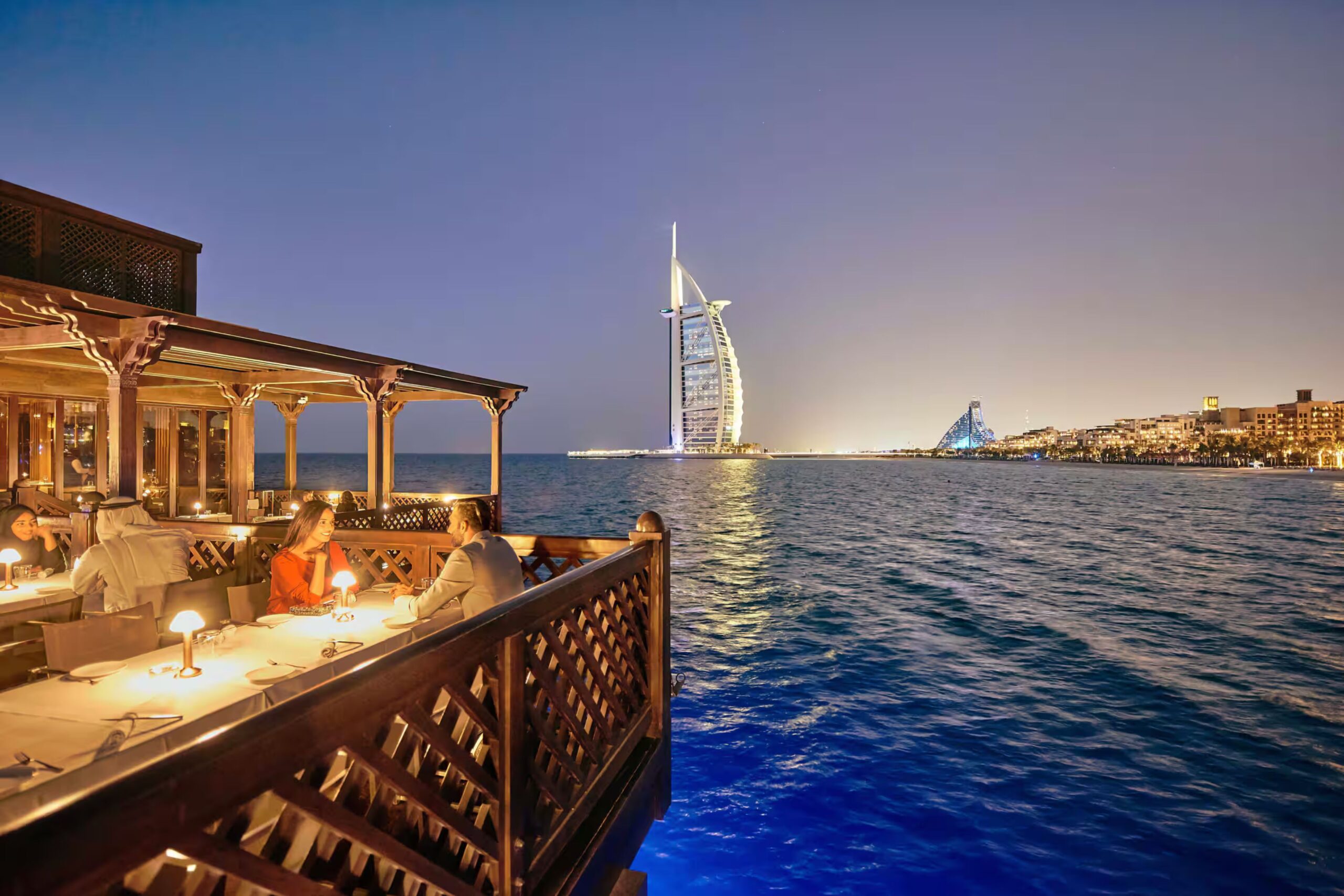 Dubai pierchic romantic terrace