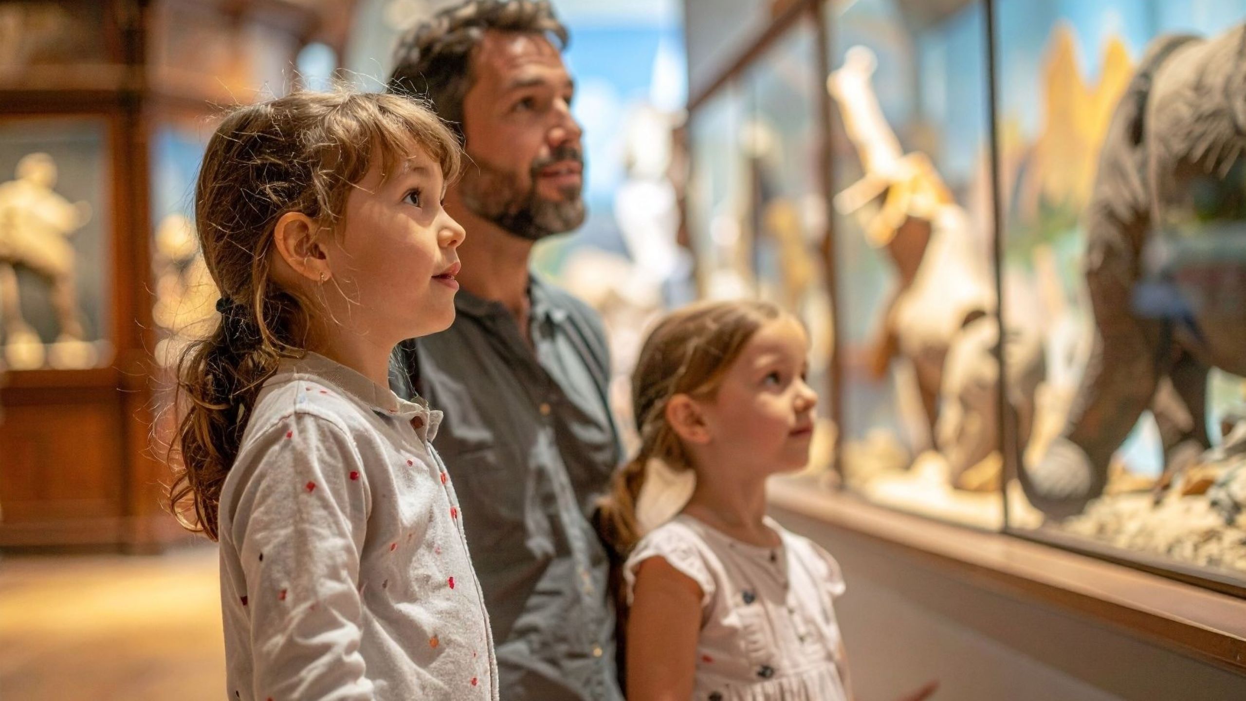 Children exploring interactive exhibit at Dubai museum children's museums interactive learning kids educational