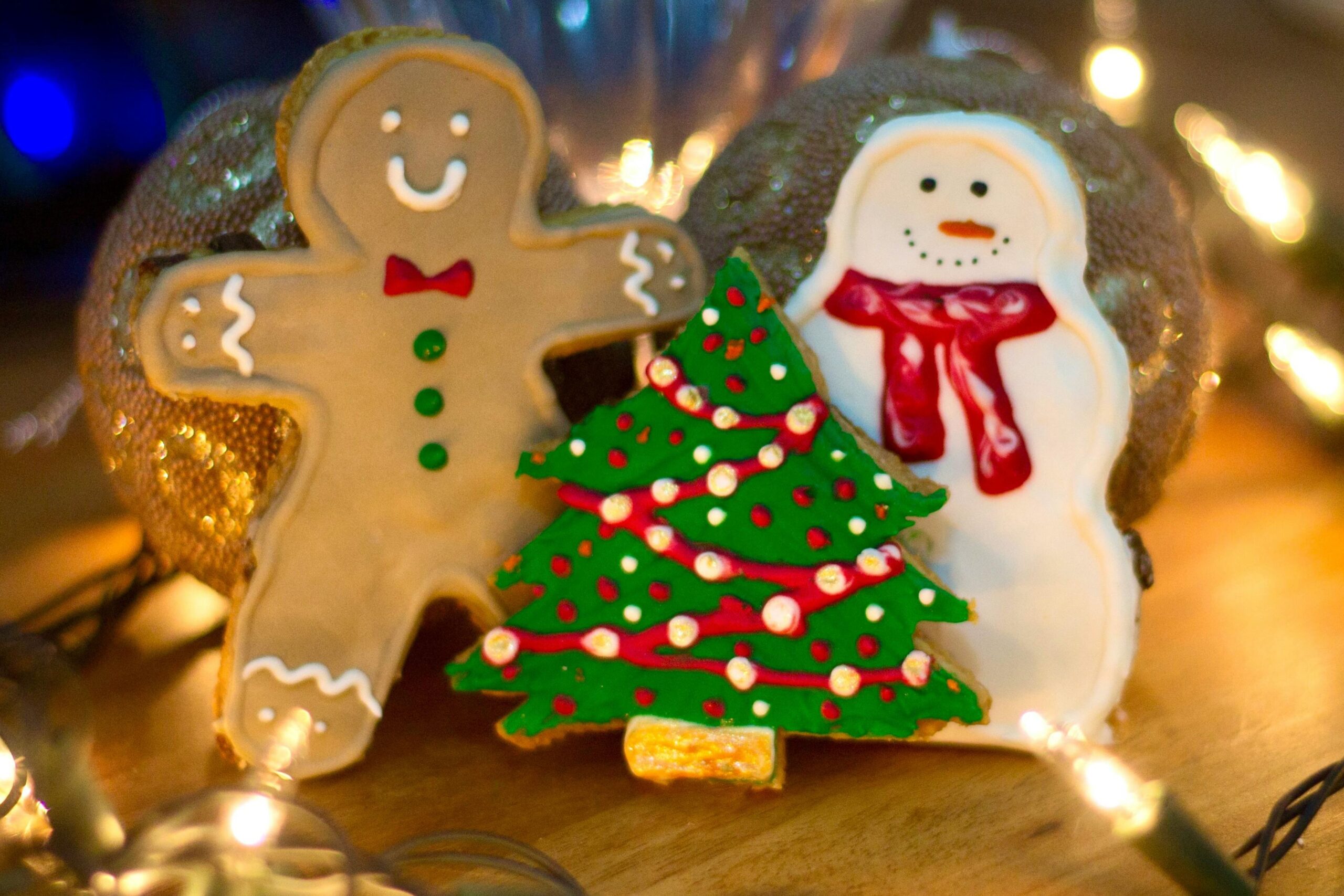 Gluten-free baking christmas cookies