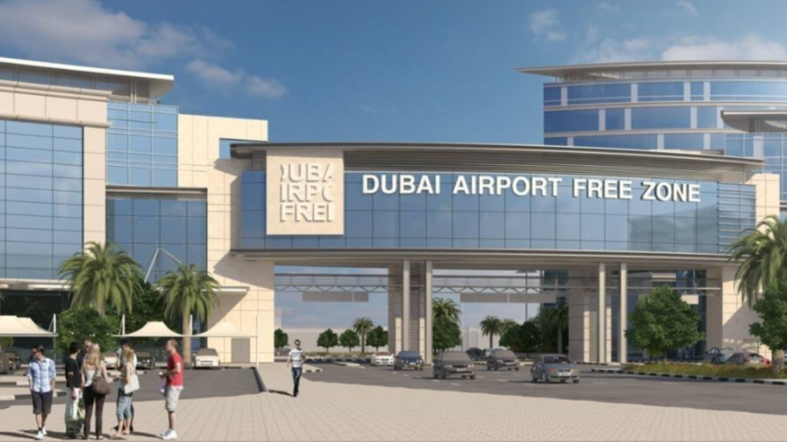 Free zone business setup DAFZA Dubai featuring modern office buildings for entrepreneurs
