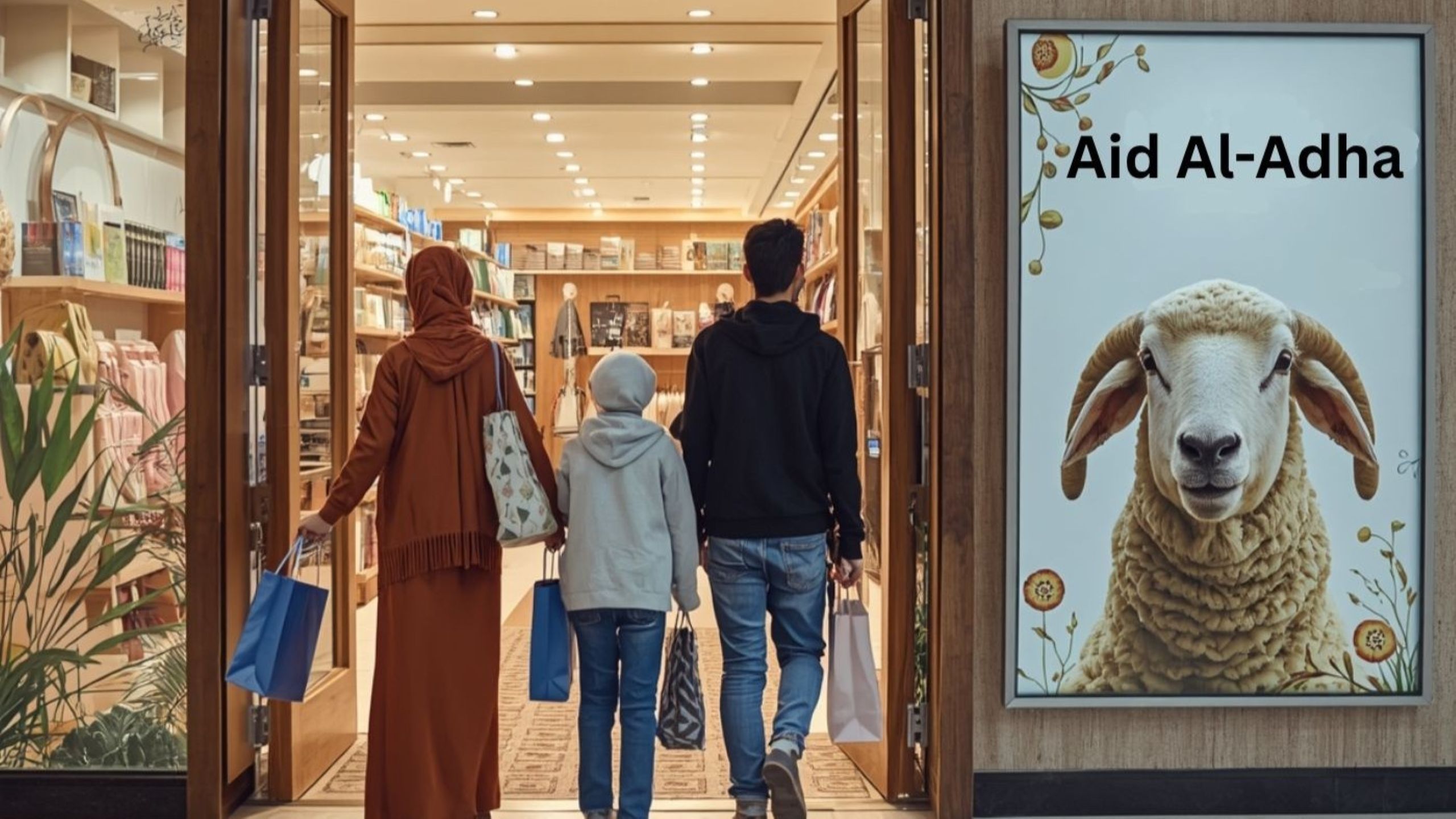 Eid al-Adha 2026 Dubai retail impact showing festive mall shopping and economy activity during holiday season
