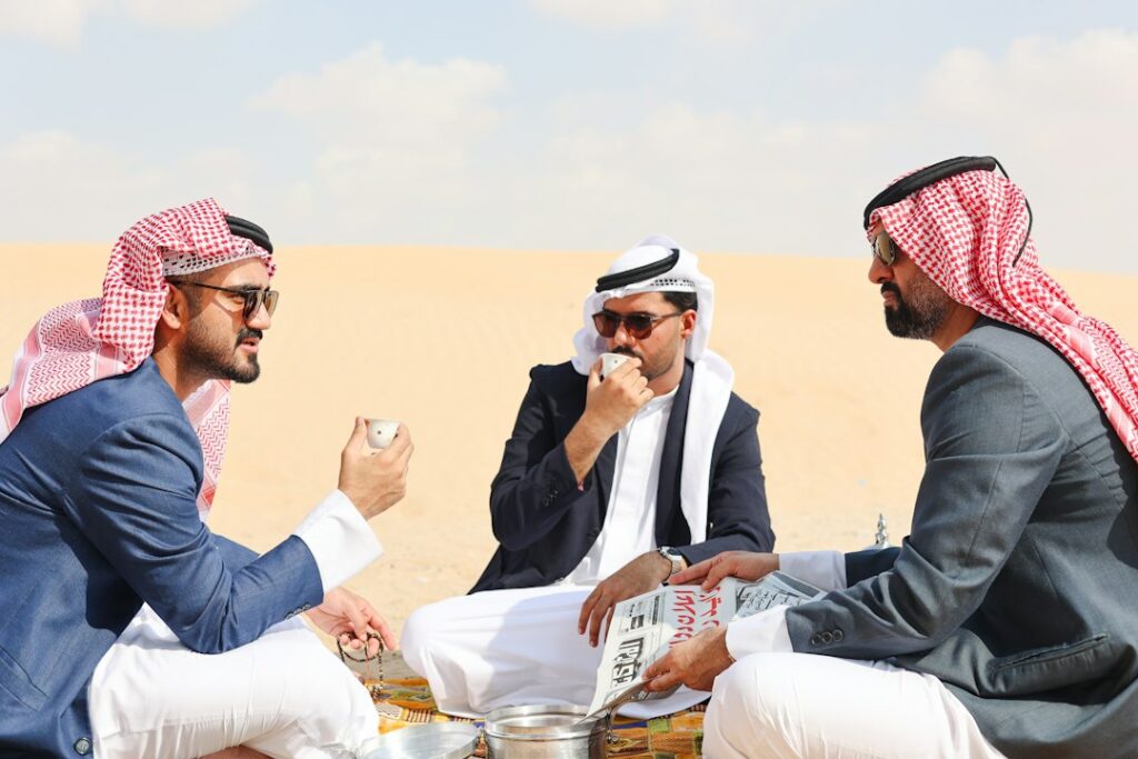 Recruiter reviewing applications during a Dubai hiring interview